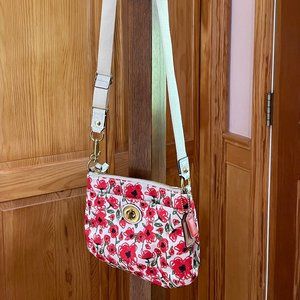 Coach Poppy Flower Crossbody